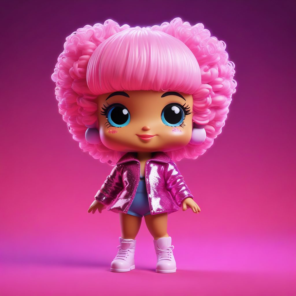 🎬复古派对！80年代迪斯科风Chibi手办，做头像超个性！