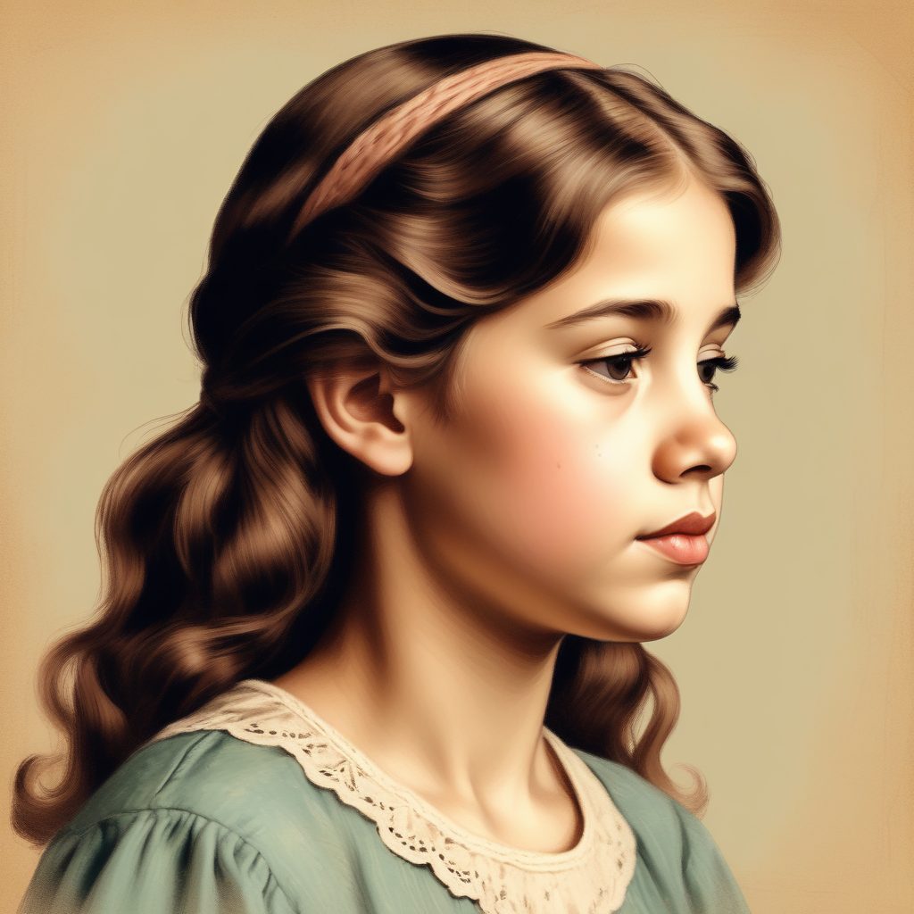 👩🎨复古少女像!彩色铅笔治愈系头像,文艺范儿十足!