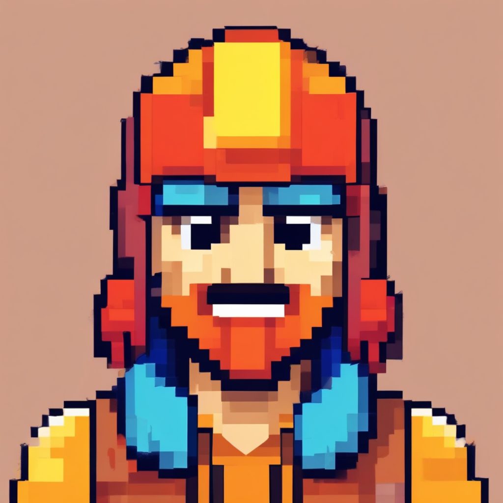 复古游戏角色：像素风与彩铅蜡笔的奇妙融合，怀旧感拉满！