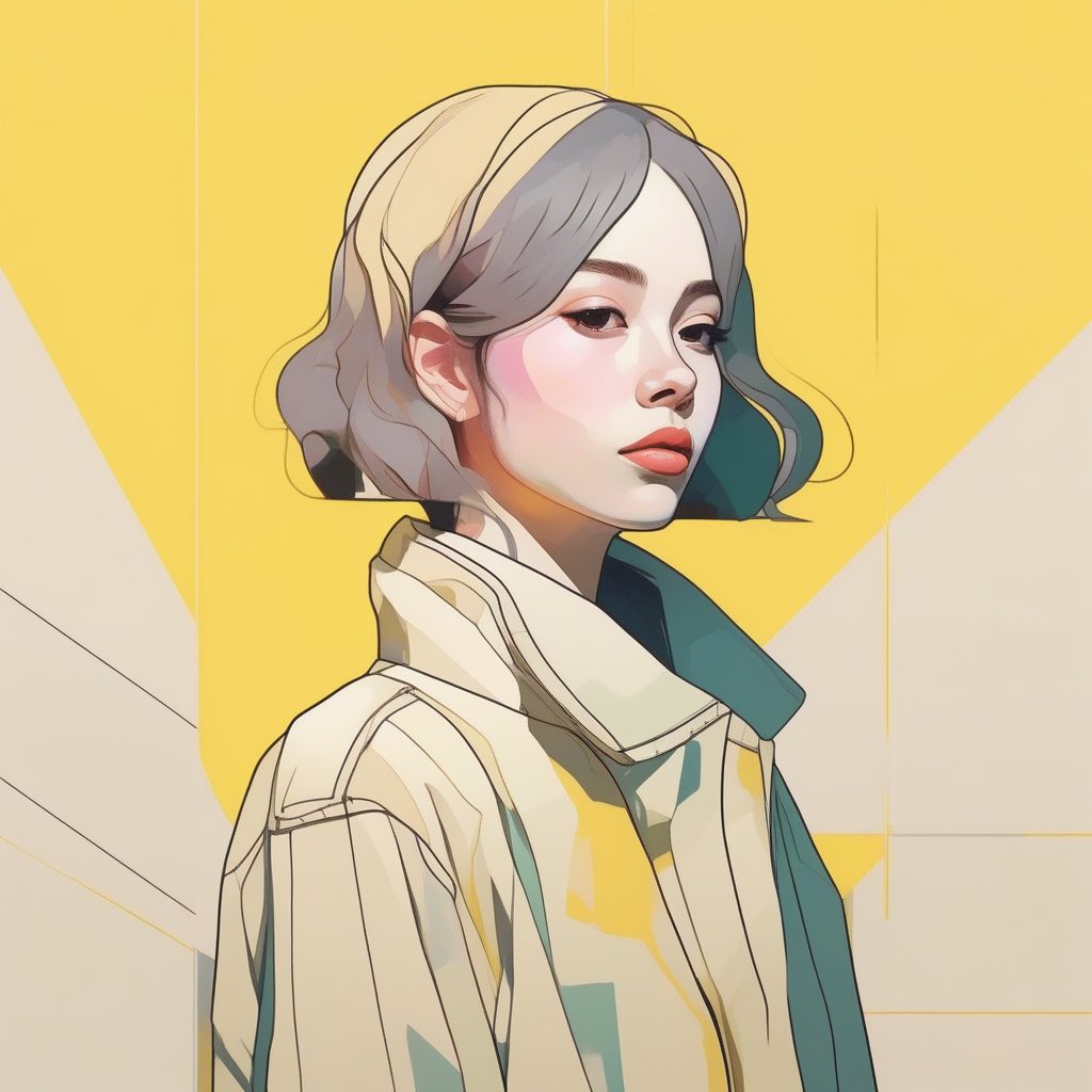 高级感AI人像：低饱和度倒影如何增强极简画面的艺术性？