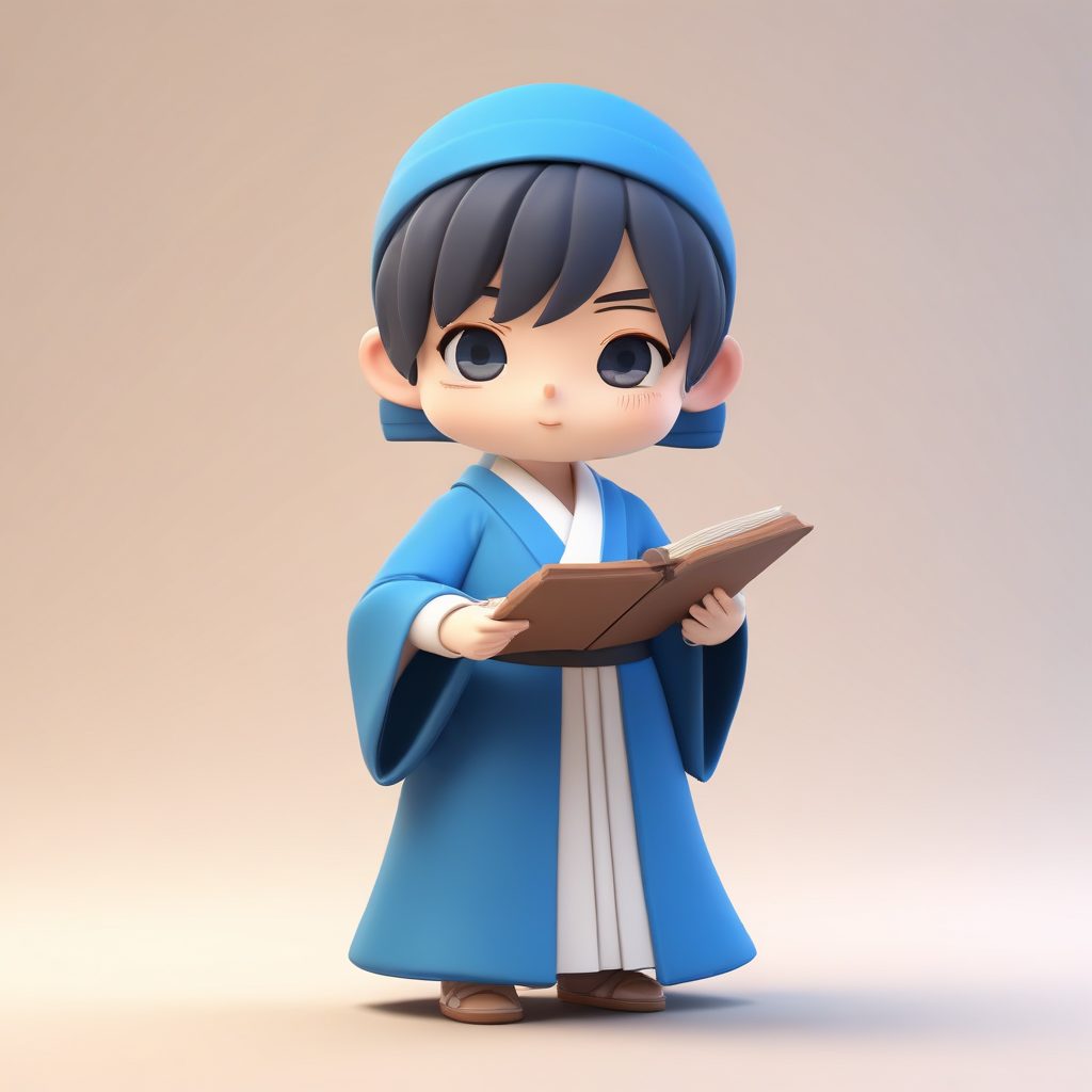 国潮必备！【Q版古风书生】盲盒手办头像，学霸气质拿捏了