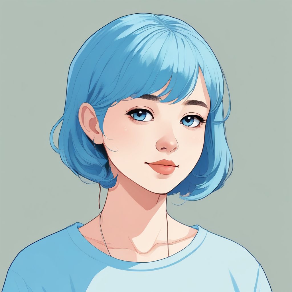 🌊 海盐焦糖配色!高级感冷暖撞色极简插画,壁纸速收