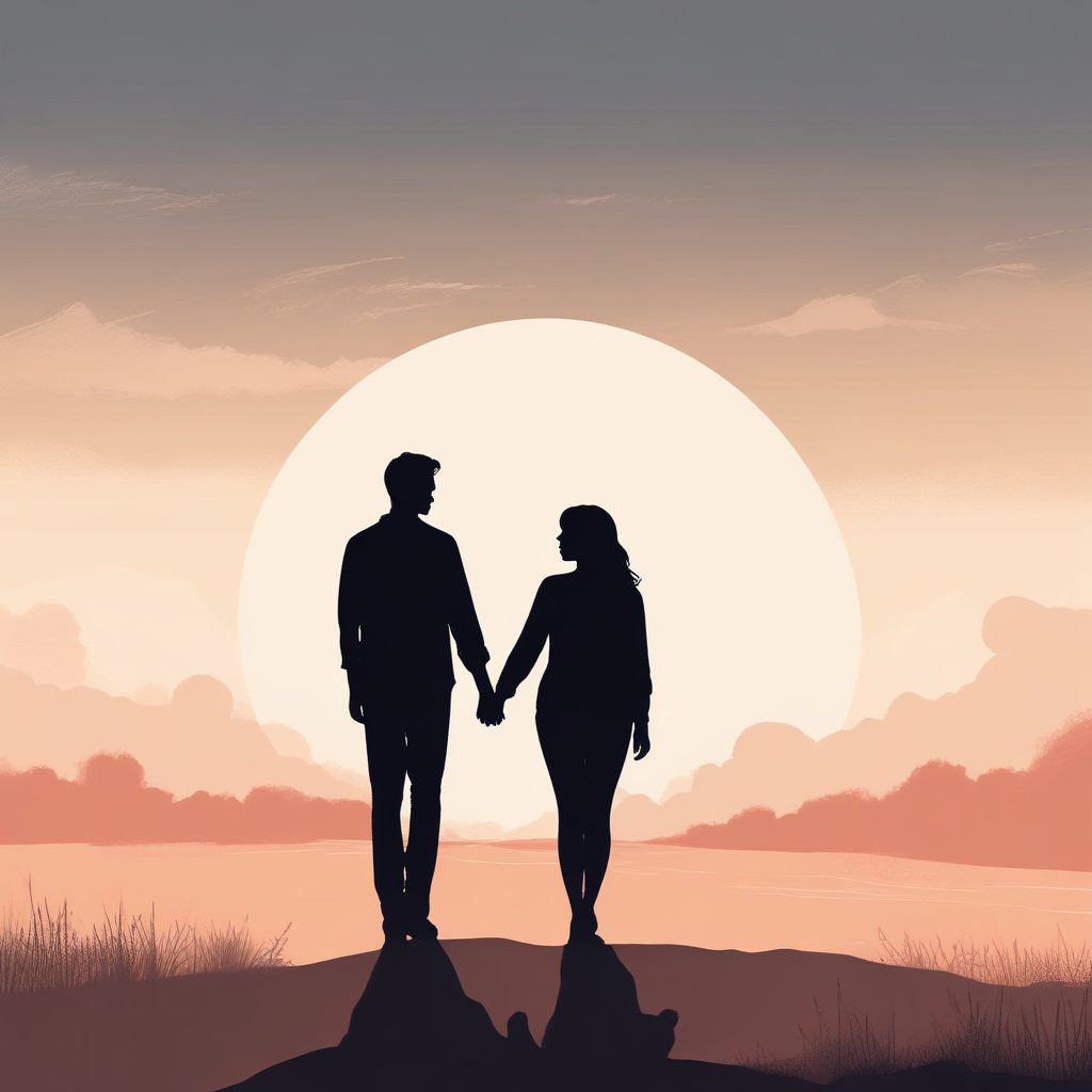 极简CP情侣头像💖｜两个牵手的人，柔和粉彩，低调又浪漫！