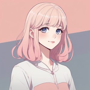 ✨极简动漫少女头像，超适合做个人icon！