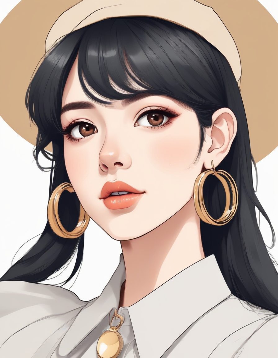 💍极简高级感耳环少女头像!配饰细节控必备公式