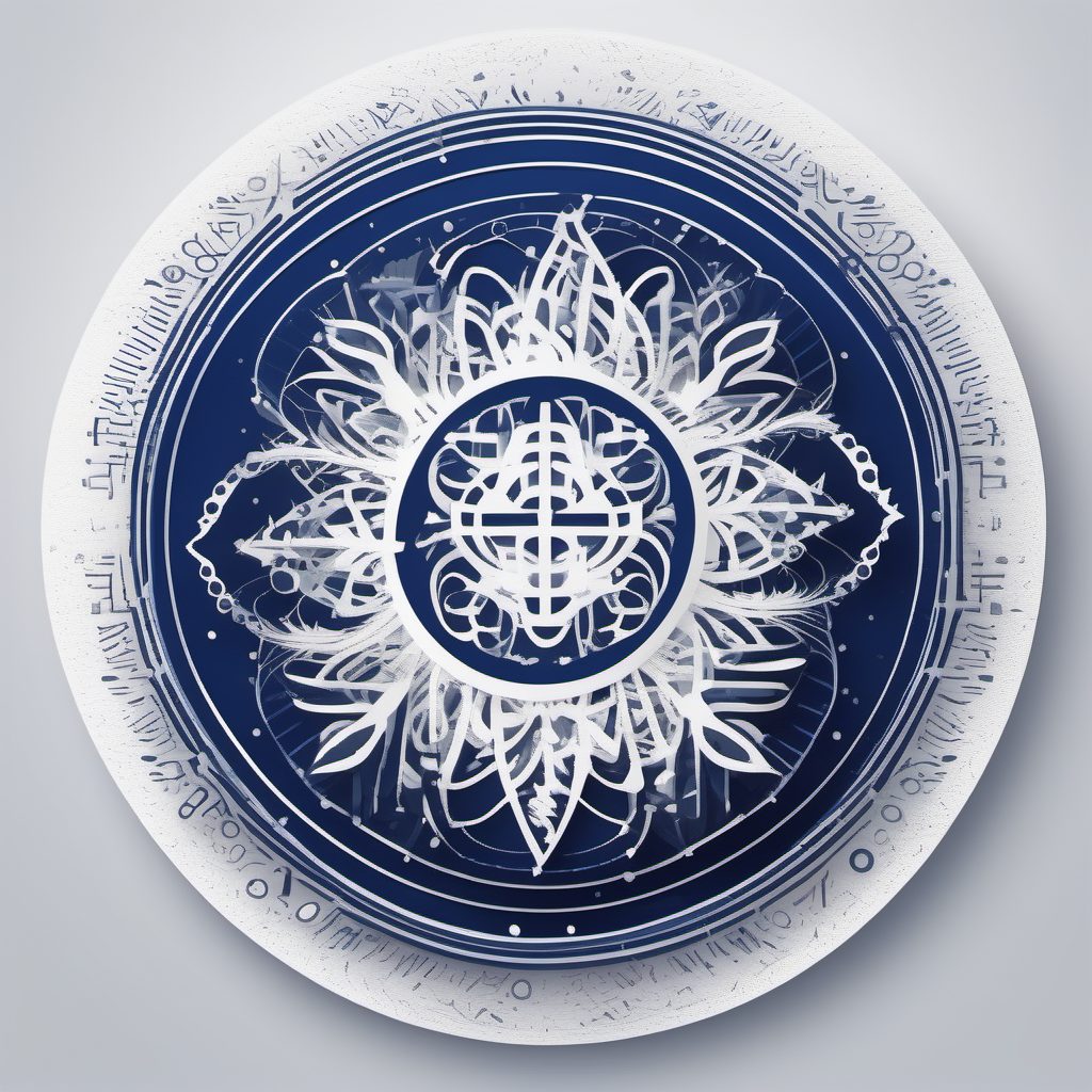 极简科技风徽章标志：Midjourney生成创意矢量扁平化Logo提示词秘籍