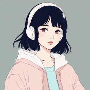 ✨极简线条日系少女头像 | 火爆全网的动漫极简风格 🔥