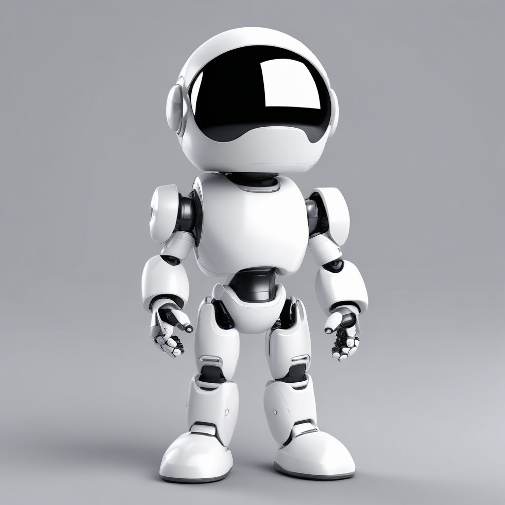 极简主义Q版科技机器人:8K高清3D粘土渲染提示词大全