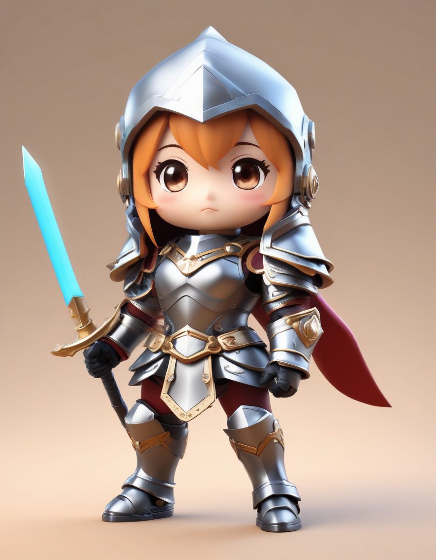 🤺剑与玫瑰：勇敢出击的女骑士Q版