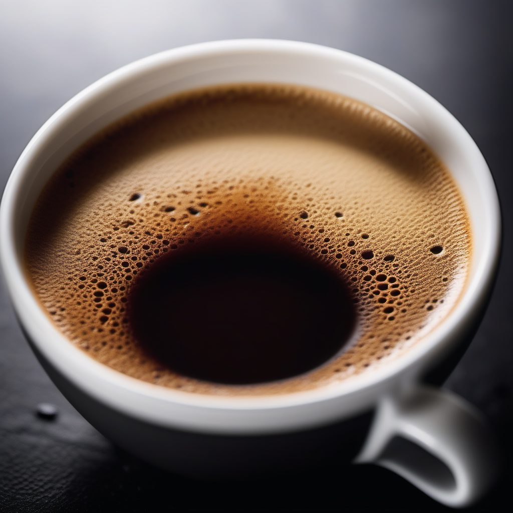 咖啡控必学：极致微距意式浓缩，蒸汽与油脂的AI艺术创作