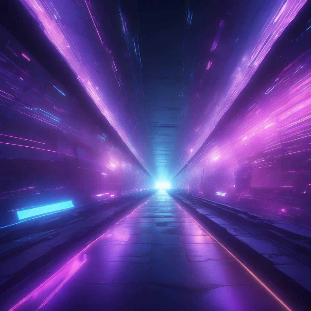 跨越时空的透明隧道:高动态构图AI绘画教程