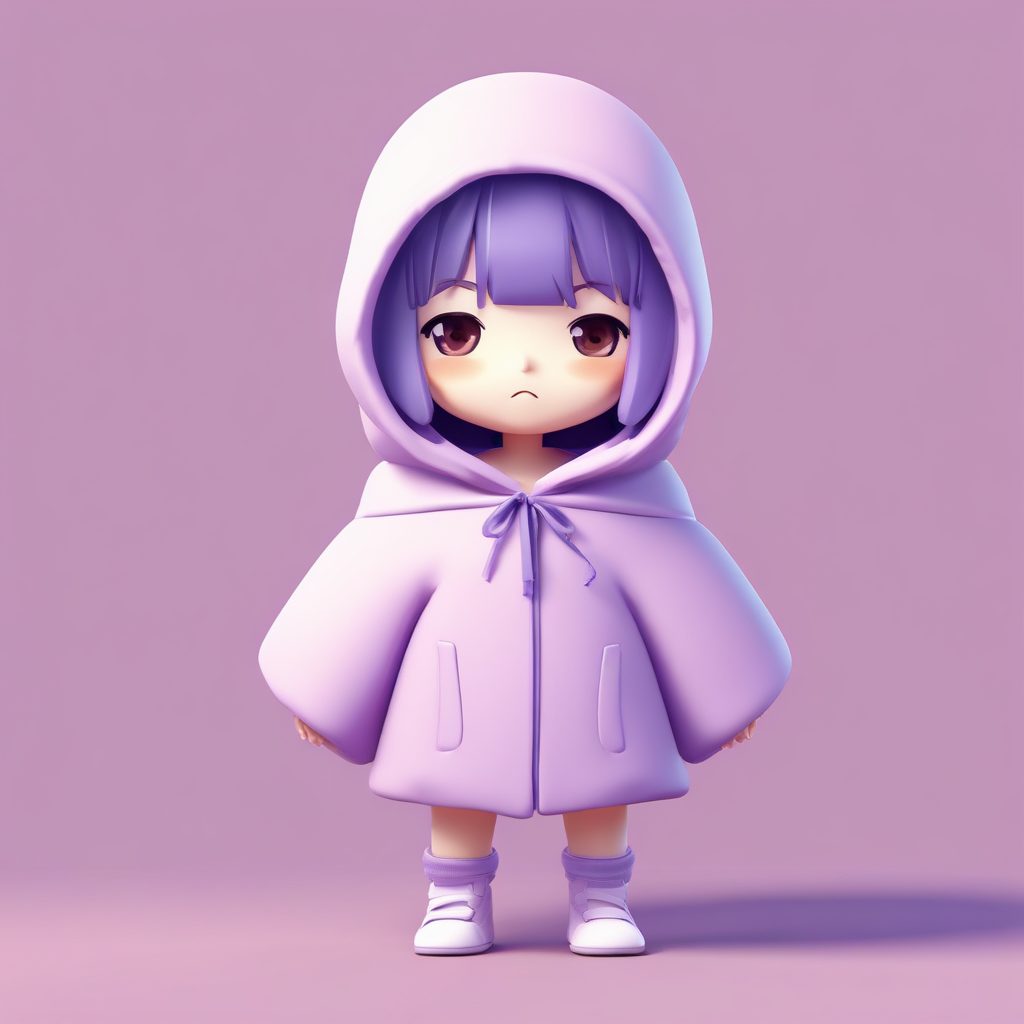 🌙赖床小天使Q版！谁说躺平不时尚？一个可爱时尚Q版动漫人物，表情动作丰富治愈系壁纸