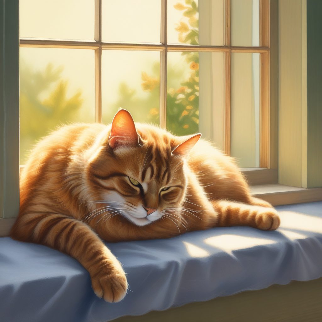 🐱猫奴必收！治愈系手绘猫咪日常，奶油配色，最适合做电脑壁纸