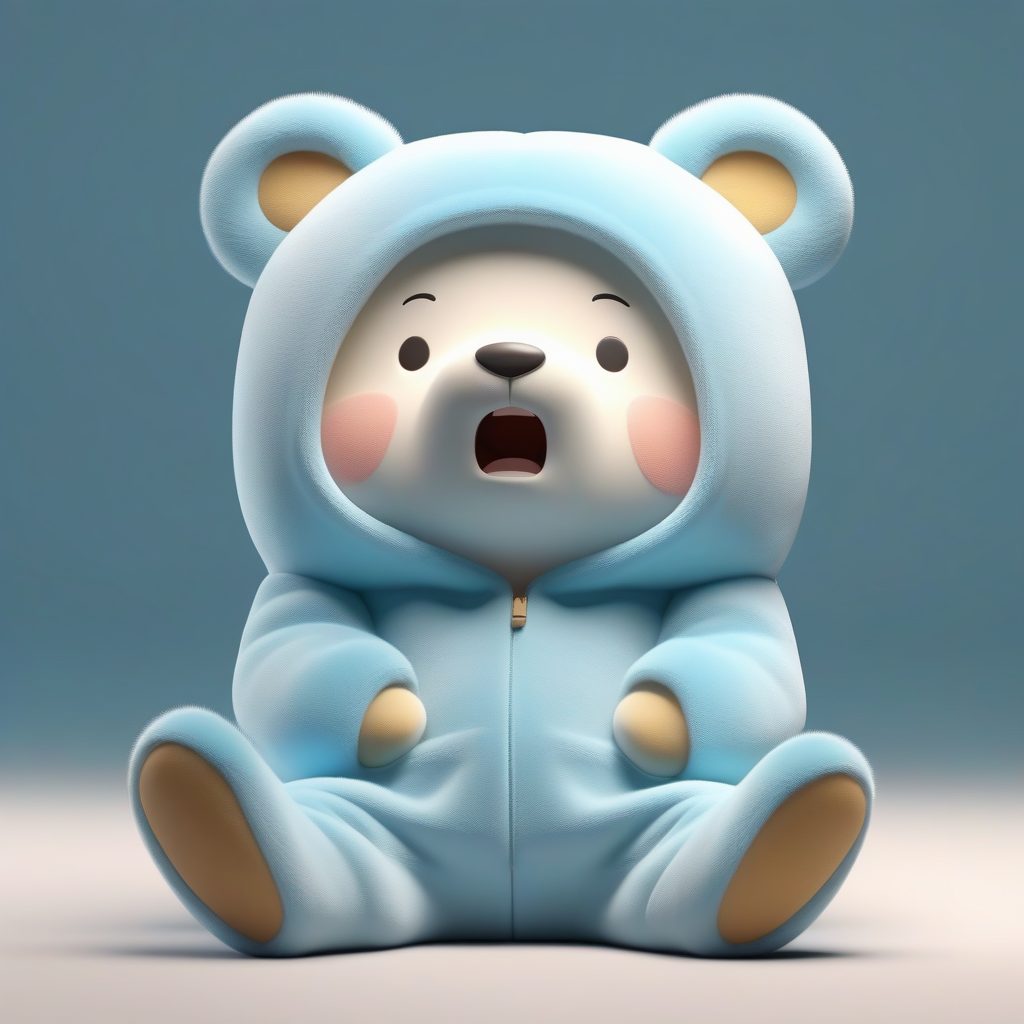 萌化Q版睡衣女孩:如何用柔和布光打造治愈系3D盲盒手办 21 萌化Q版睡衣女孩:如何用柔和布光打造治愈系3D盲盒手办