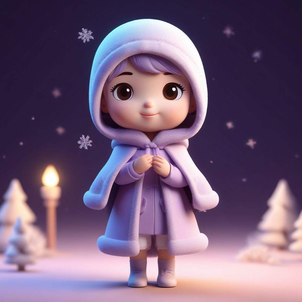 梦幻魔法: Q版魔法少女的许愿姿态(AI绘画公式)