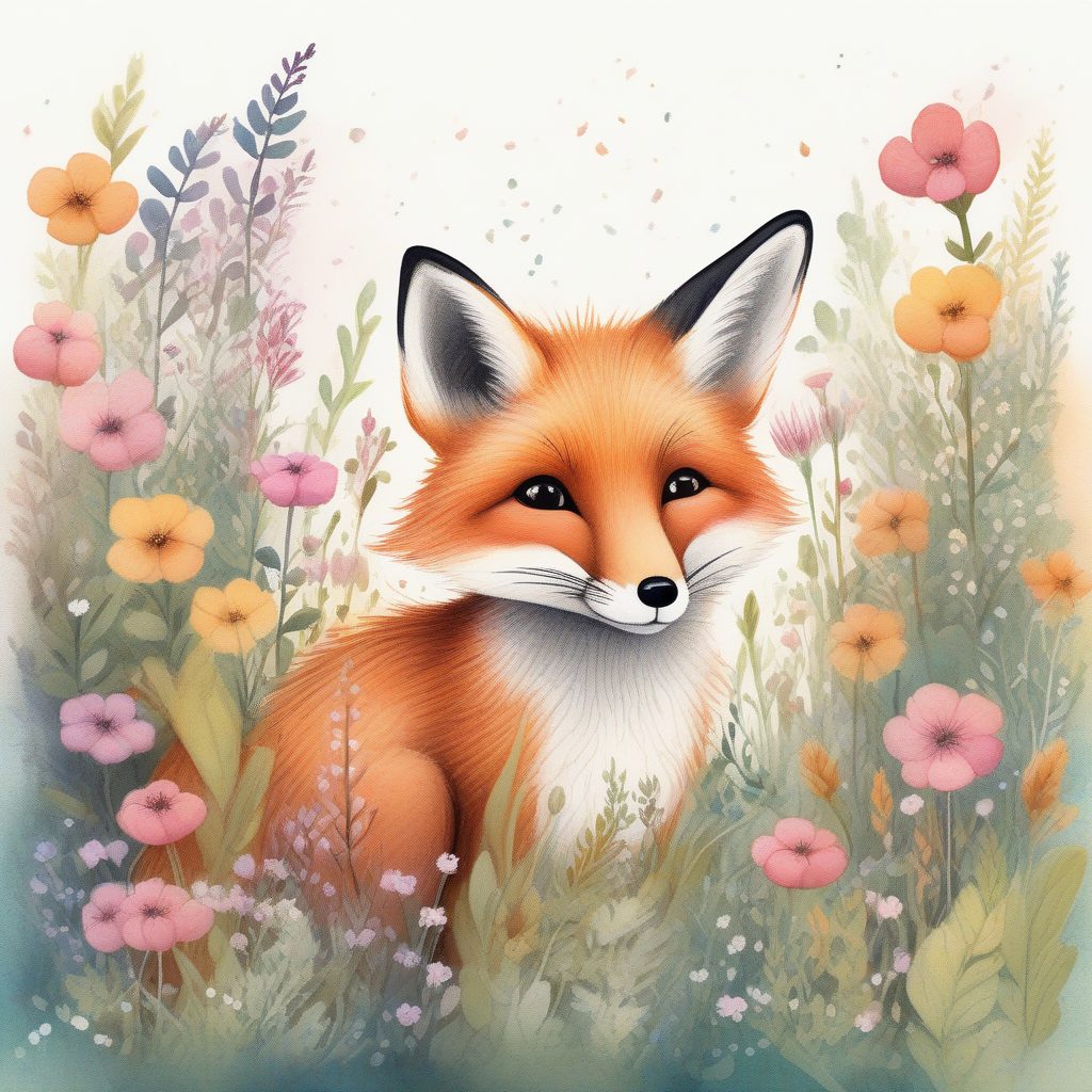 SD/MJ 教程:快速生成童趣十足的可爱手绘风场景插画