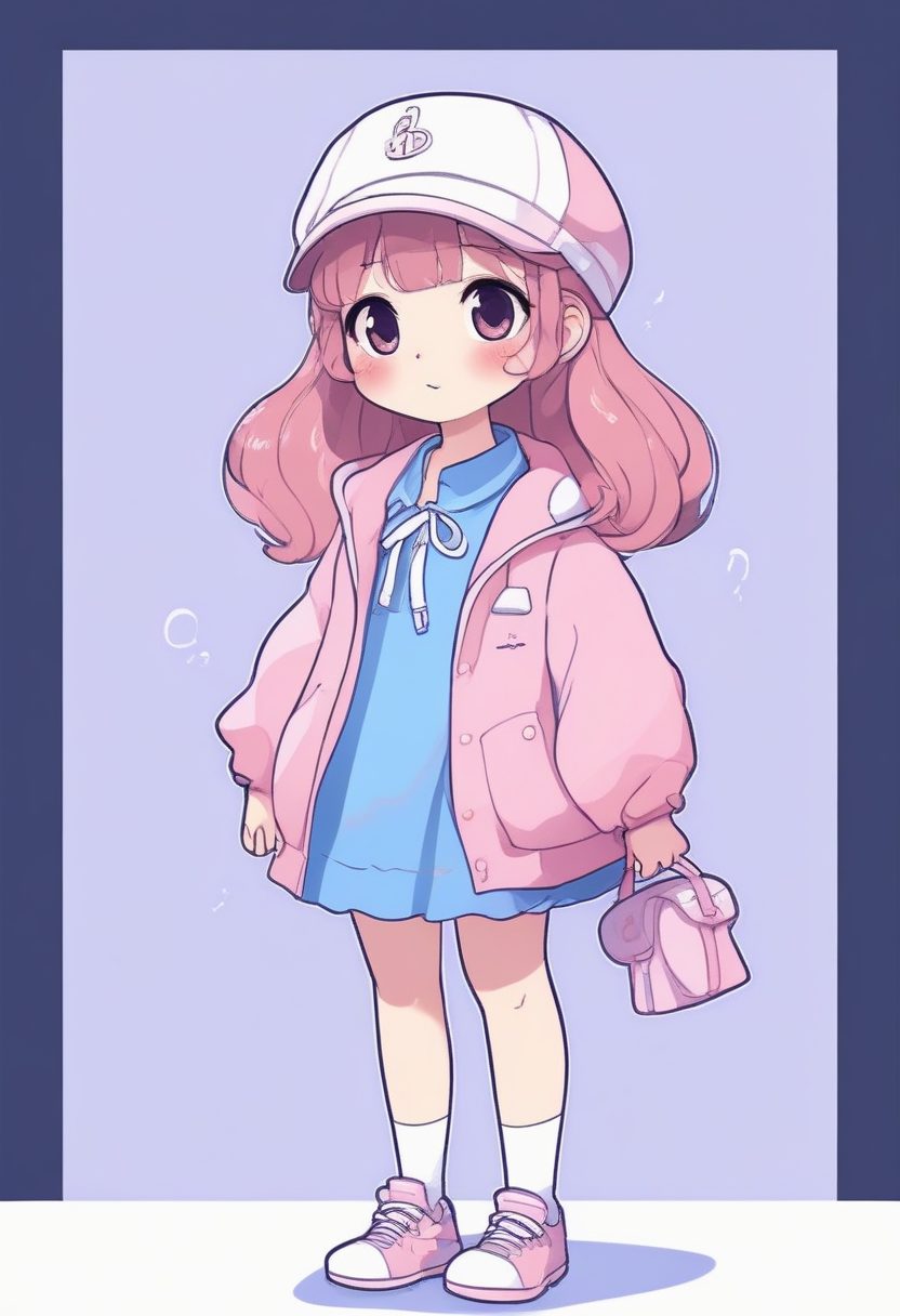 SD/MJ：解锁Q版治愈系！粉蓝软萌少女的Innocent Expression