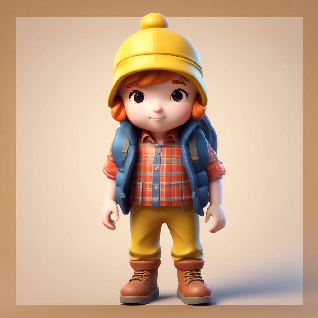 SD/MJ通用：Q版冬日露营风全身像！超治愈野营提示词分享