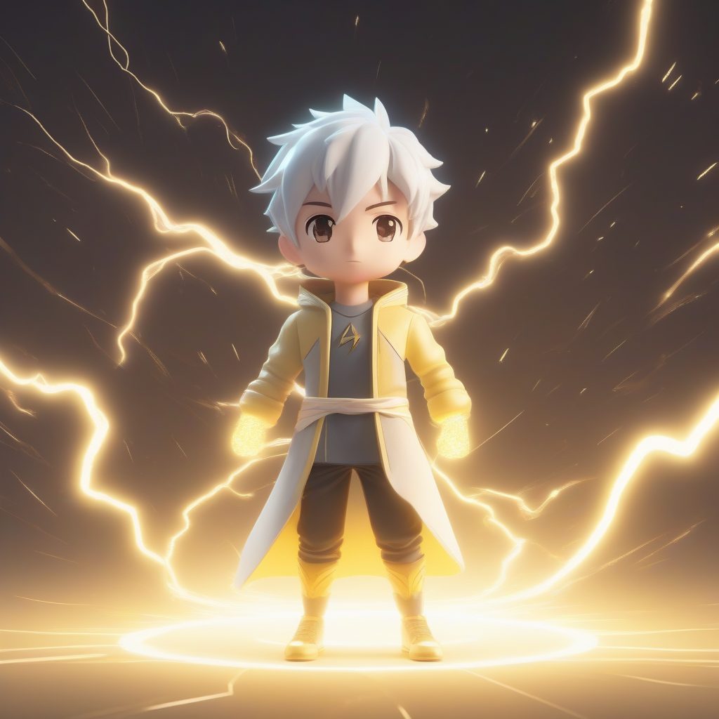 魔法视觉盛宴：AI生成Q版元素法师全身站立照提示词秘籍