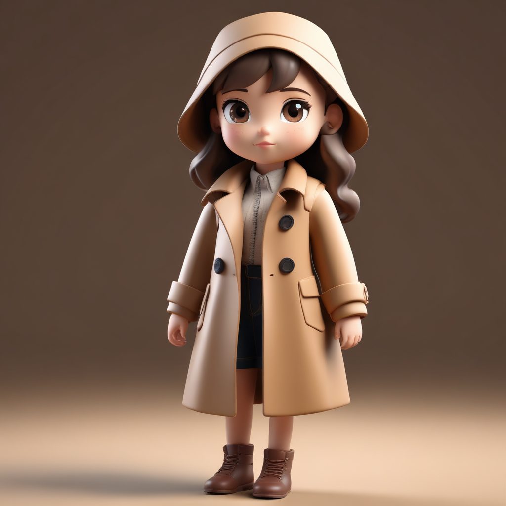 摩卡职场风: Q版打工人冬日极简穿搭生成(AI头像)