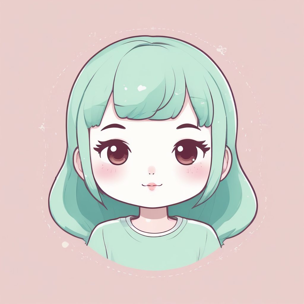 🧸黏土质感C4D Q版极简头像！软萌圆润线条，高甜盲盒风AI咒语