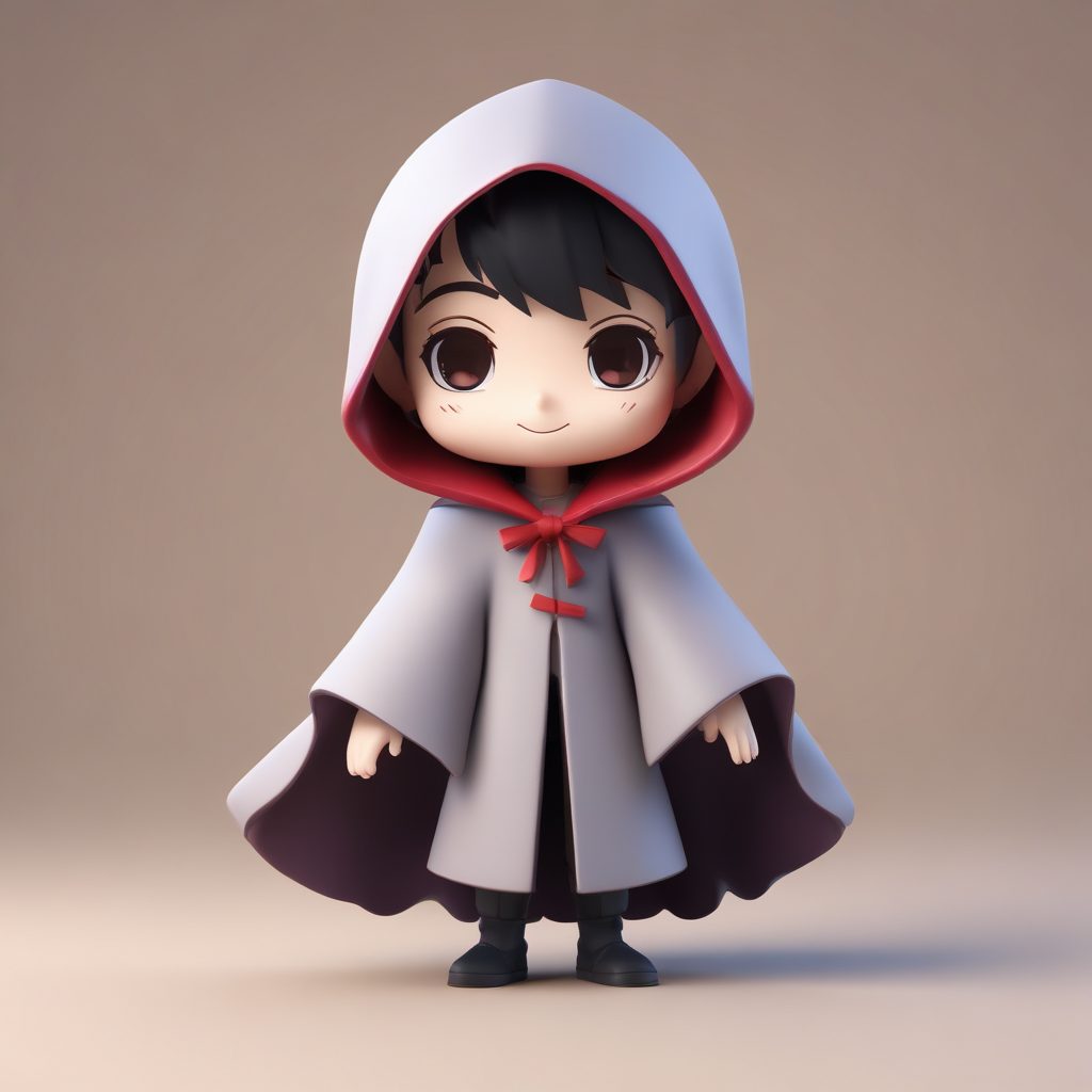 Pop Mart Q版吸血鬼：披着斗篷的神秘动态与邪魅笑容