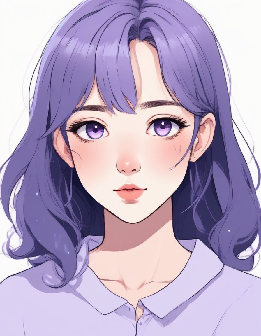 💧情绪美学AI头像!低饱和“破碎感”少女,纯欲系治愈风