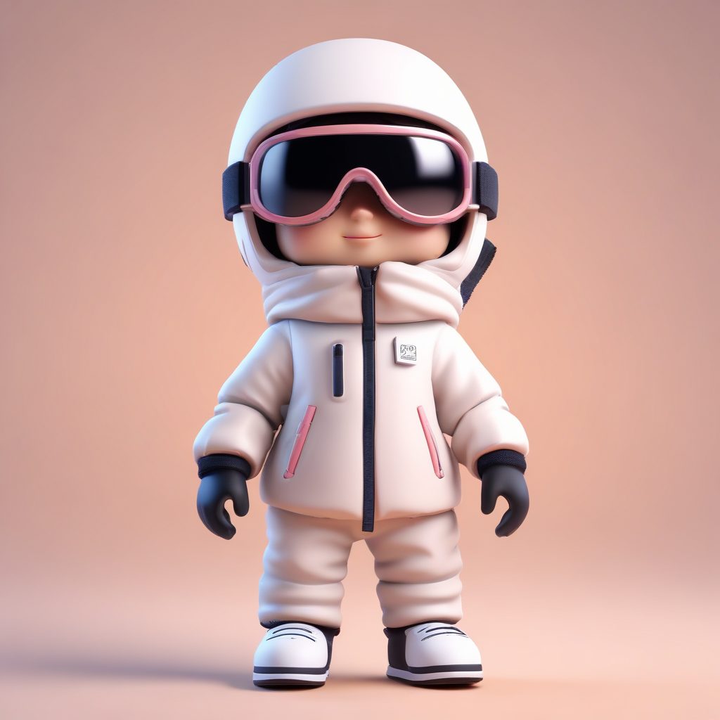 全网爆火！治愈系Q版滑雪小天才盲盒：超动态全身像生成公式