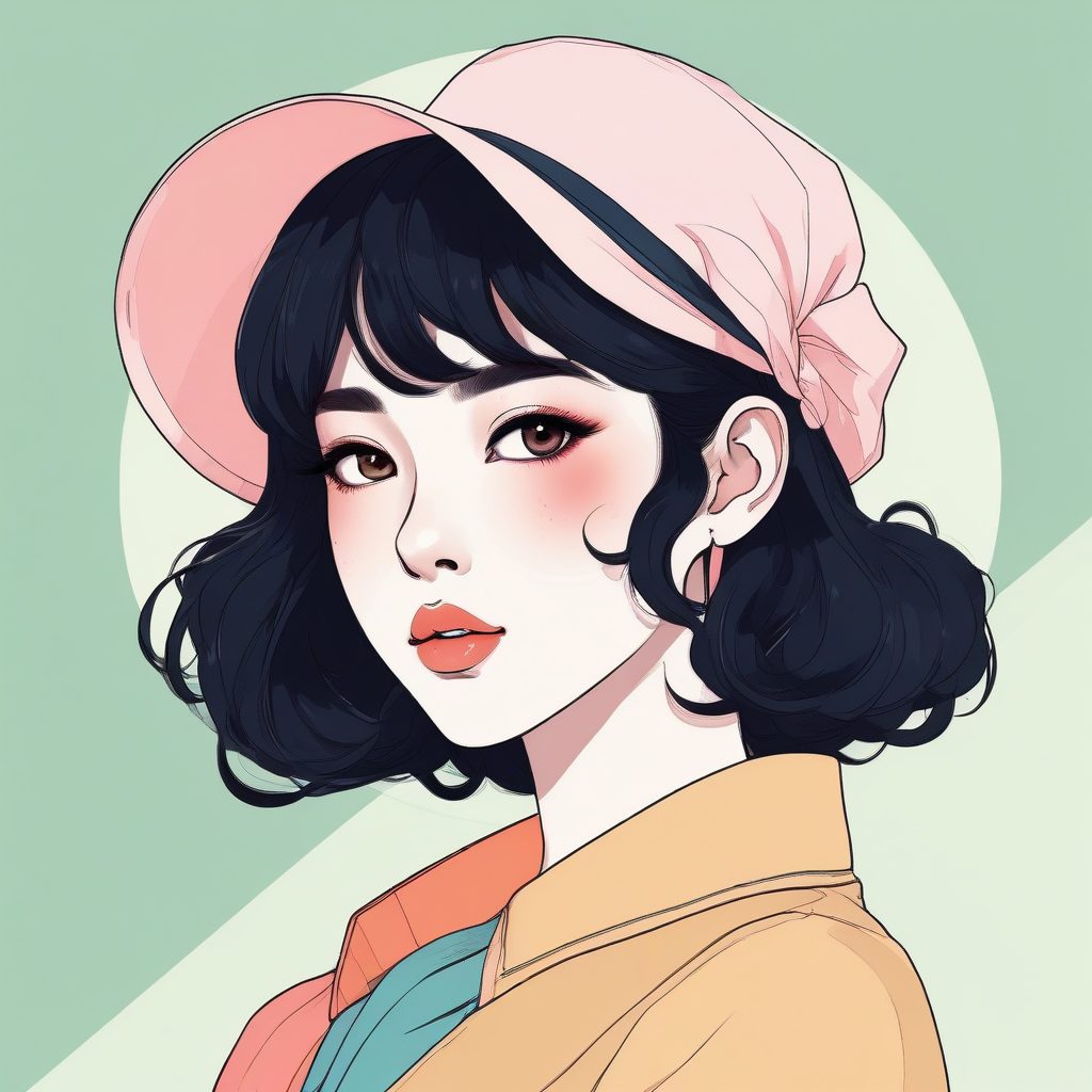 ✨日韩潮流美少女 | 极简动漫风人像写真🔥