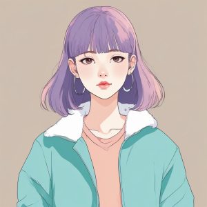 ✨日韩潮流美少女头像 | 极简动漫风格写照