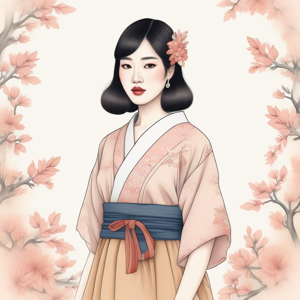 🌸日韩潮流时尚美少女手绘风插画 | Pastel & 温暖色系 🌈