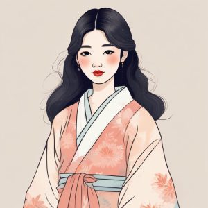 ✨日韩潮流时尚美少女手绘风格AI绘画提示词🔥