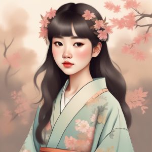 🇰🇷🔥日韩潮流时尚美少女手绘风格AI绘画提示词 | 手机壁纸、头像必备