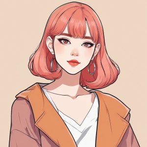 ✨日韩潮流时尚美少女头像 | 极简 Anime 萌系写真✨