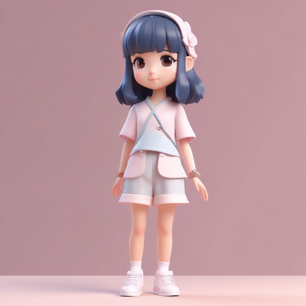 🇰🇷日韩风超 cute 小女孩盲盒手办全身像！🔥