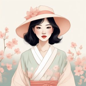 🔥日韩时尚少女手绘头像模板 | 温柔治愈系二次创作神器! 🌸🎨