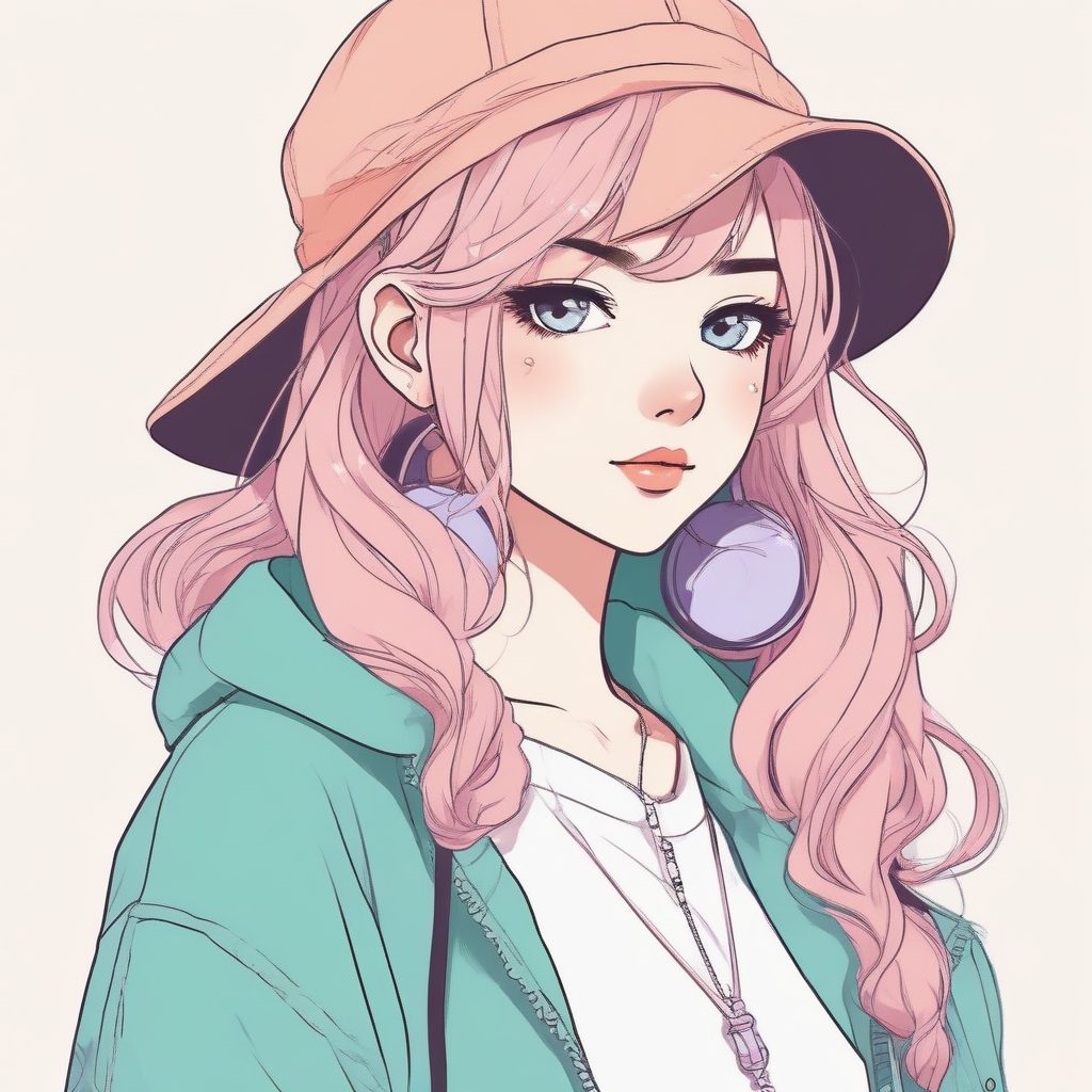 ✨日系极简少女头像🔥 AI绘画提示词分享！