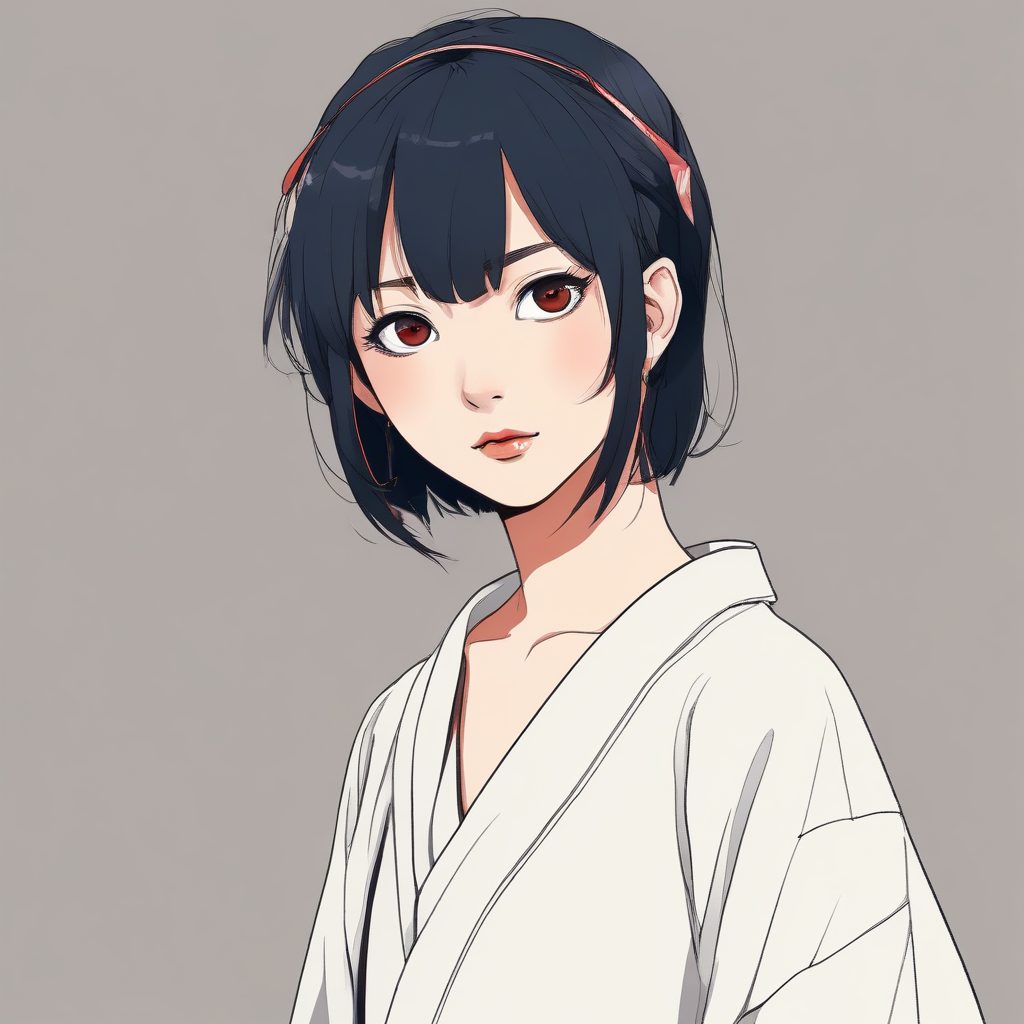 💫✨日系时尚美少女极简风头像：清新又高级的单人肖像画法🔥