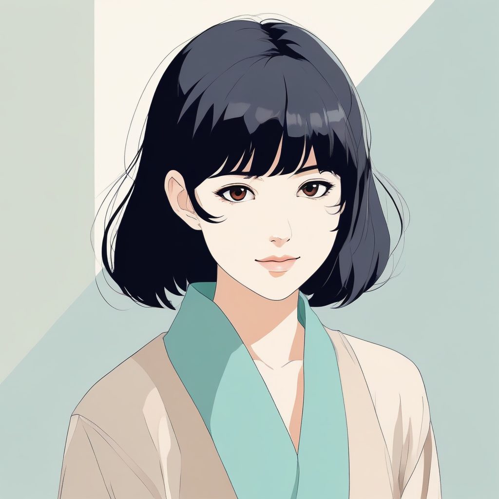 🔥日系时尚美少女头像 | 极简 Anime 清新风 单人写真