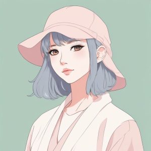 ✨日系时尚美少女头像 | 极简动漫风 单体人像 春季新颜