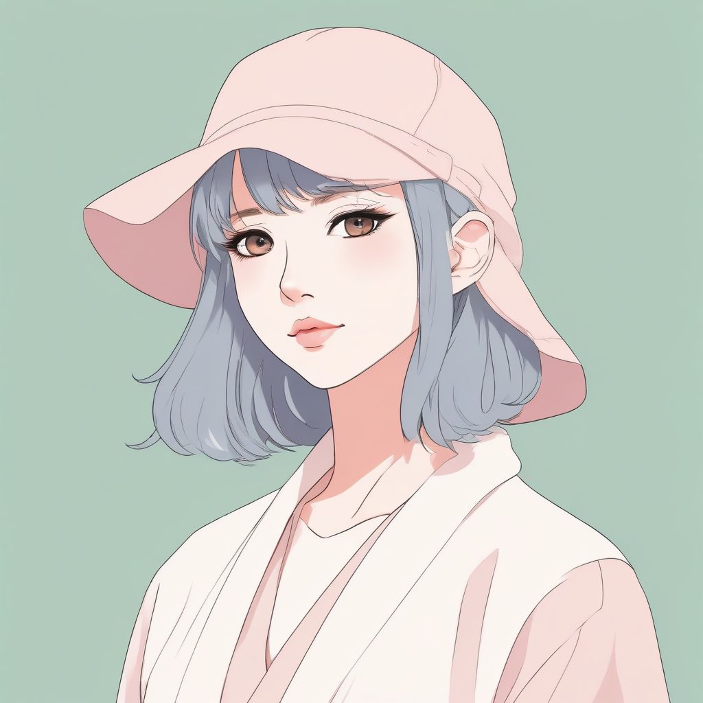 ✨日系时尚美少女头像 | 极简动漫风 单体人像 春季新颜