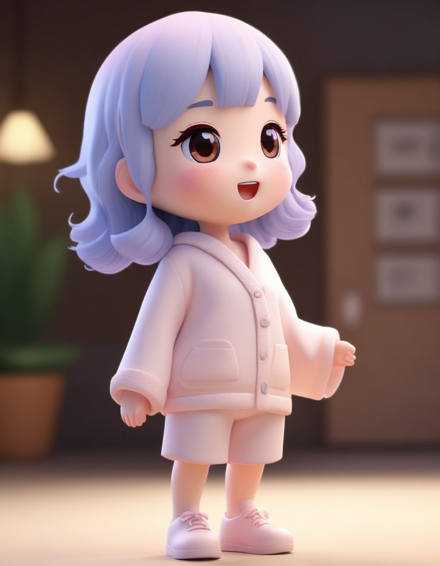 😴软萌睡衣派对Q版!穿着卡通睡衣的全身像,懒洋洋的表情,治愈系壁纸!