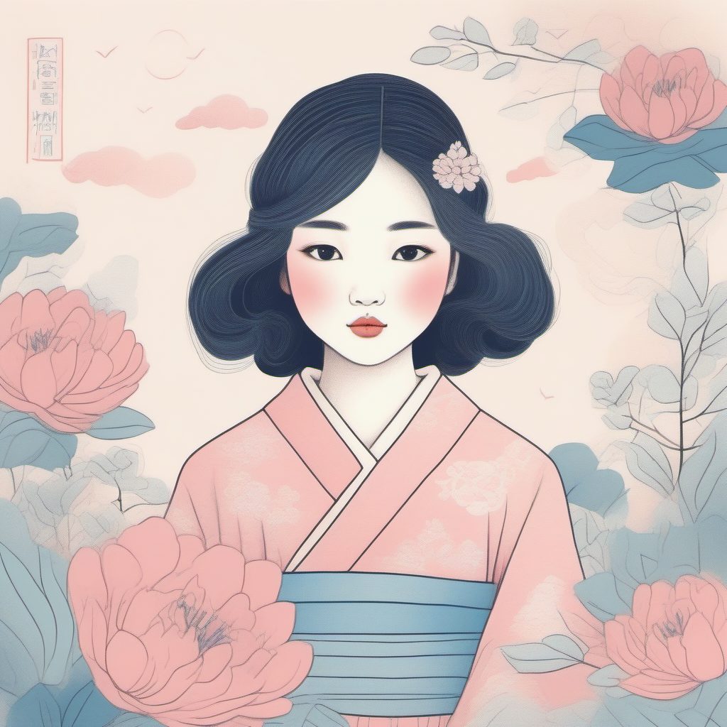 SD出图优化:如何让日系女孩线稿拥有完美的『纹理纸』效果?