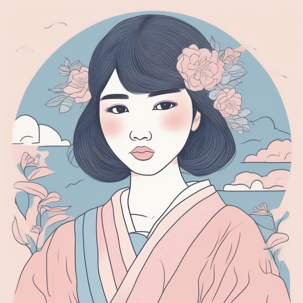 SD高阶玩法:极简线稿结合『彩色铅笔』模拟水彩晕染效果