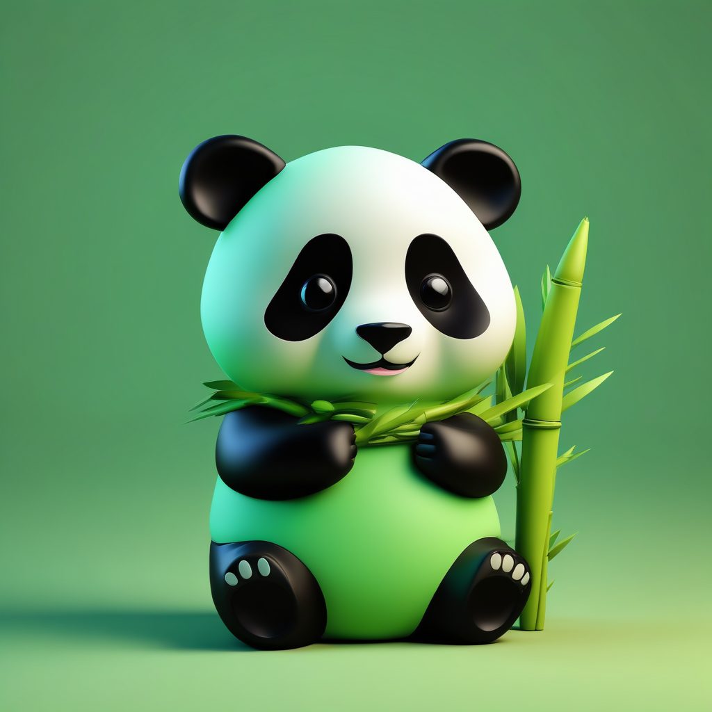 熊猫Manga Chibi：独家C4D Pop Mart风格全身照生成教程及提示词