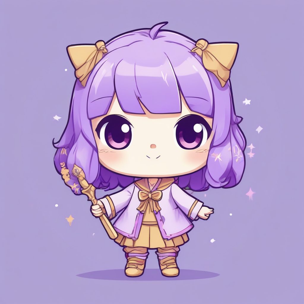 🪄魔法学徒报道！Q版小巫师AI人设，超萌动态姿势提示词