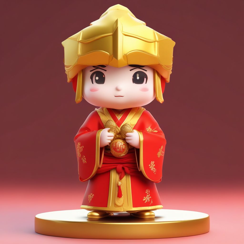 发财啦！【Q版财神】黏土盲盒头像，招财进宝必备！