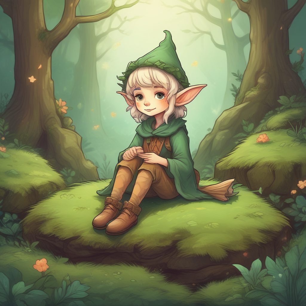 🌲宫崎骏风格小精灵手绘插画！童话感爆棚，让你的电脑桌面焕然一新