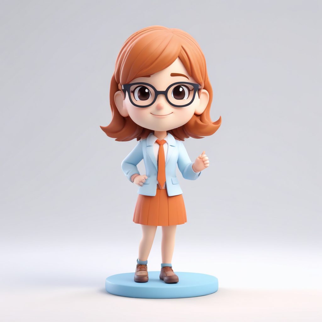 💖 萌翻全班！超治愈系Q版女教师头像生成🔥