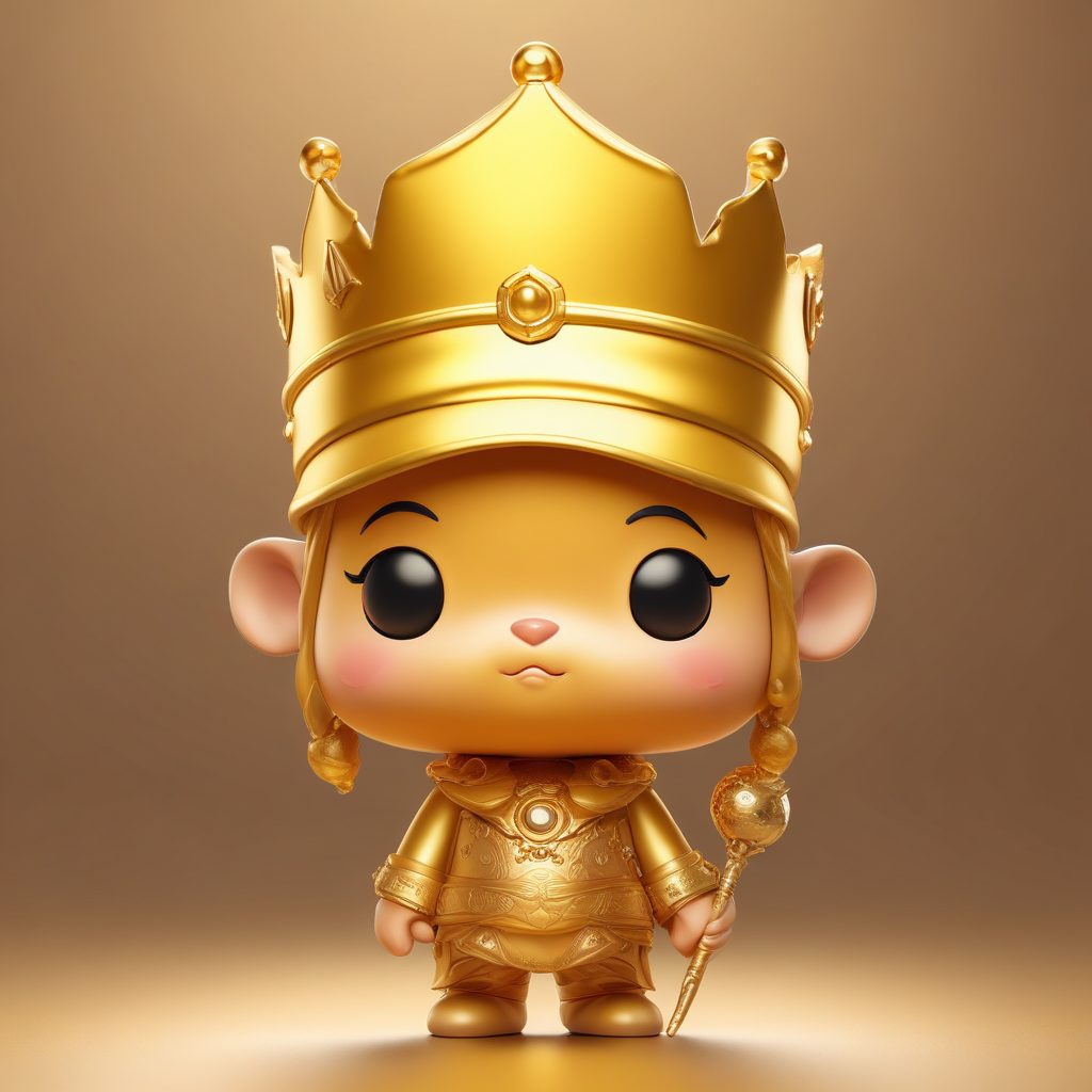 🦁️狮子座Q版霸气登场！C4D盲盒手办，王者风范头像壁纸！